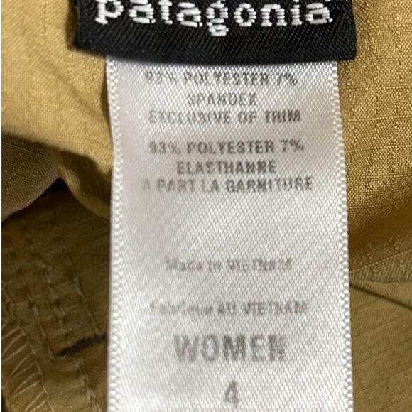 PATAGONIA BORDERLESS‎ OUTDOOR WOMEN'S SHORTS SIZE 4 - Picture 7 of 7
